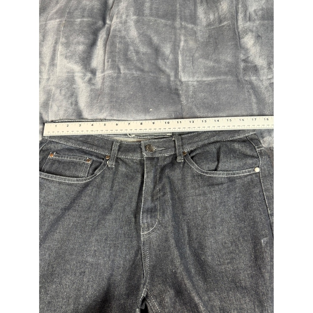 Champs Men's Gray Denim Jeans Size 34 Straight Leg Cotton Blend Y2K‎ vintage - Picture 8 of 16